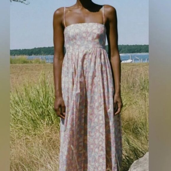 Coco Shop Floral Print Slip Dress - Picture 1 of 5